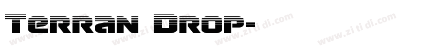 Terran Drop字体转换
